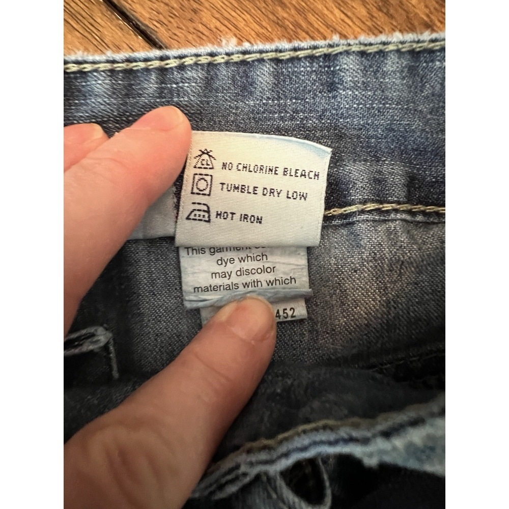 Vintage Y2K UnionBay Juniors Denim Cargo Shorts 3 Blue Juniors Retro Millennial - Picture 7 of 15